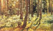 Ferns in a Forest, Ivan Shishkin